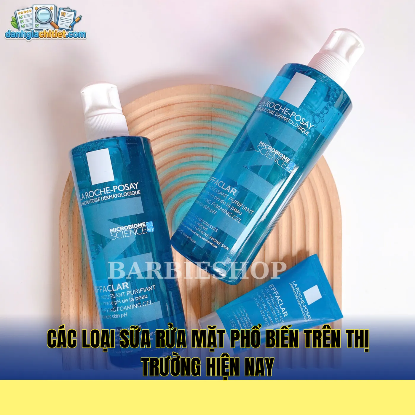 Các loại sữa rửa mặt phổ biến trên thị trường hiện nay