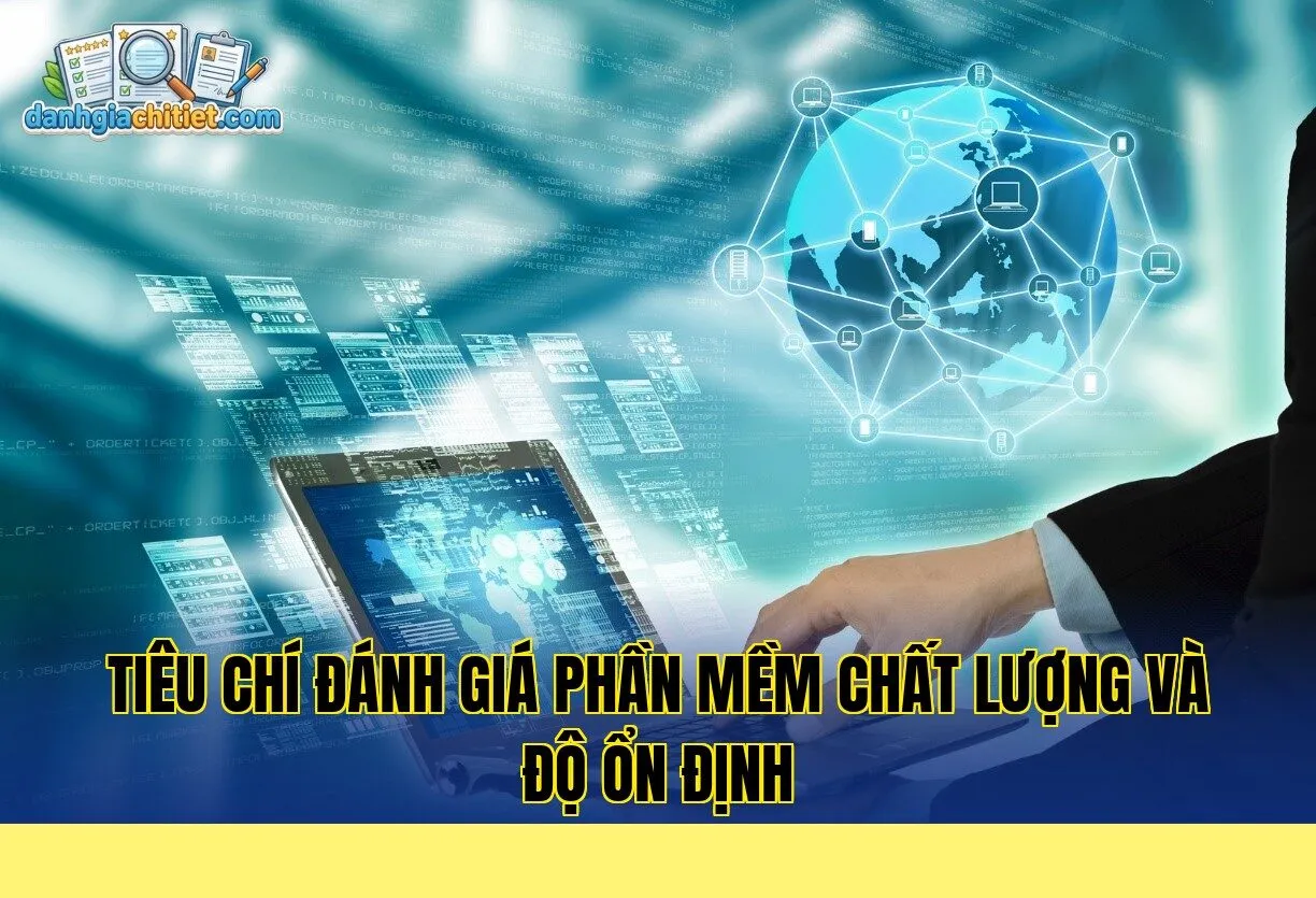 tiêu chí đánh giá phần mềm chất lượng và độ ổn định