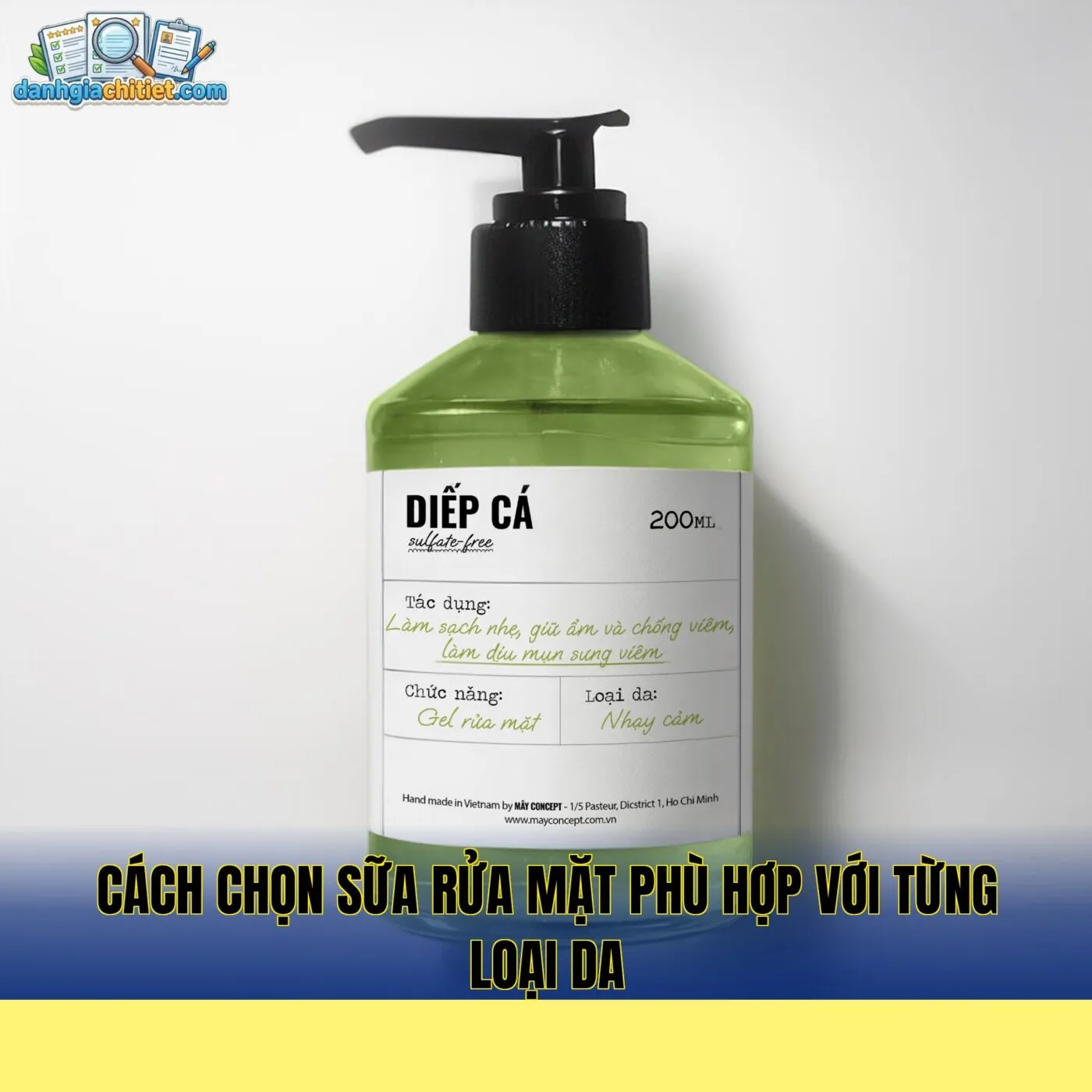 Cách chọn sữa rửa mặt phù hợp với từng loại da