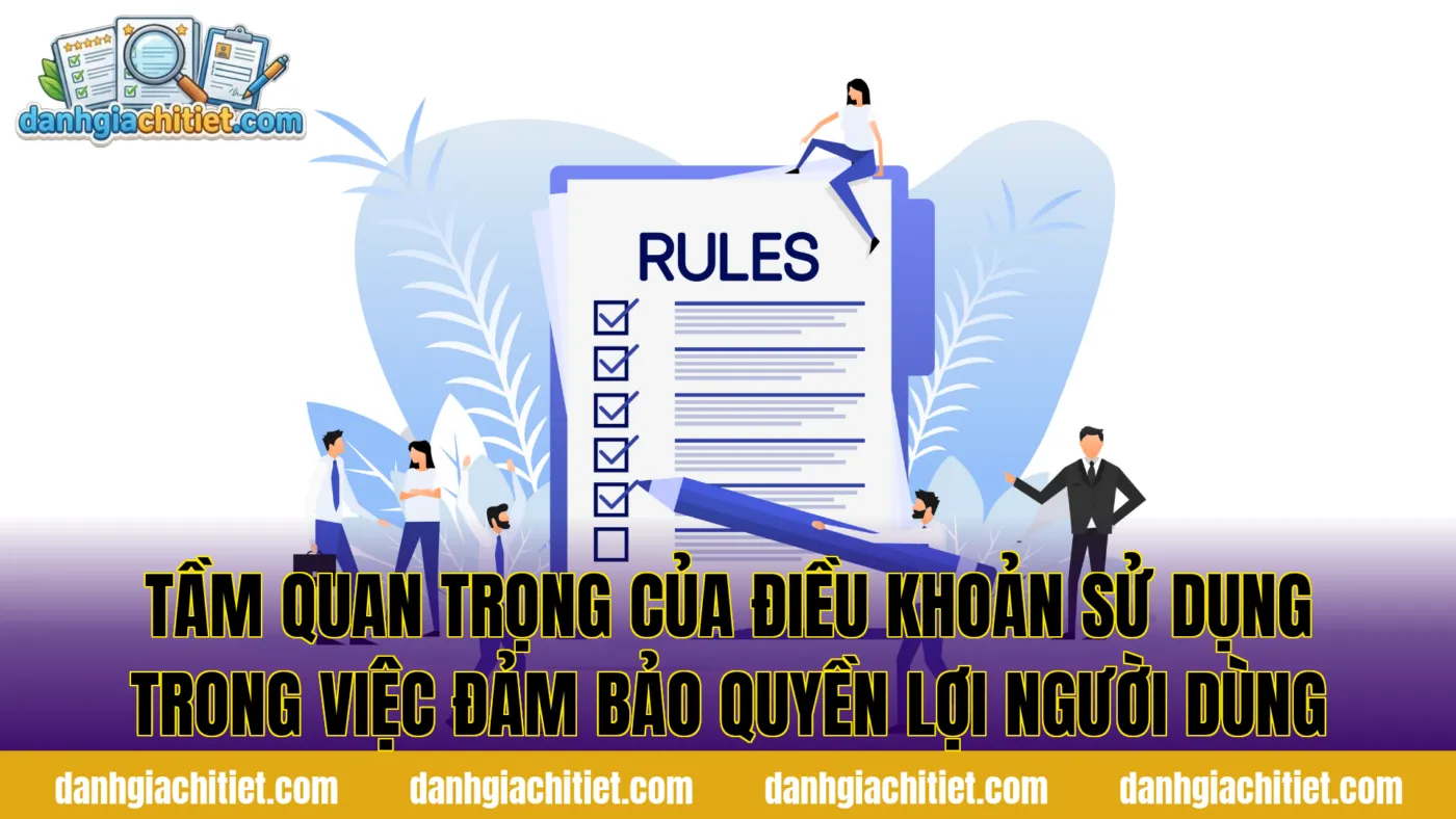 Tầm quan trọng của điều khoản sử dụng trong việc đảm bảo quyền lợi người dùng