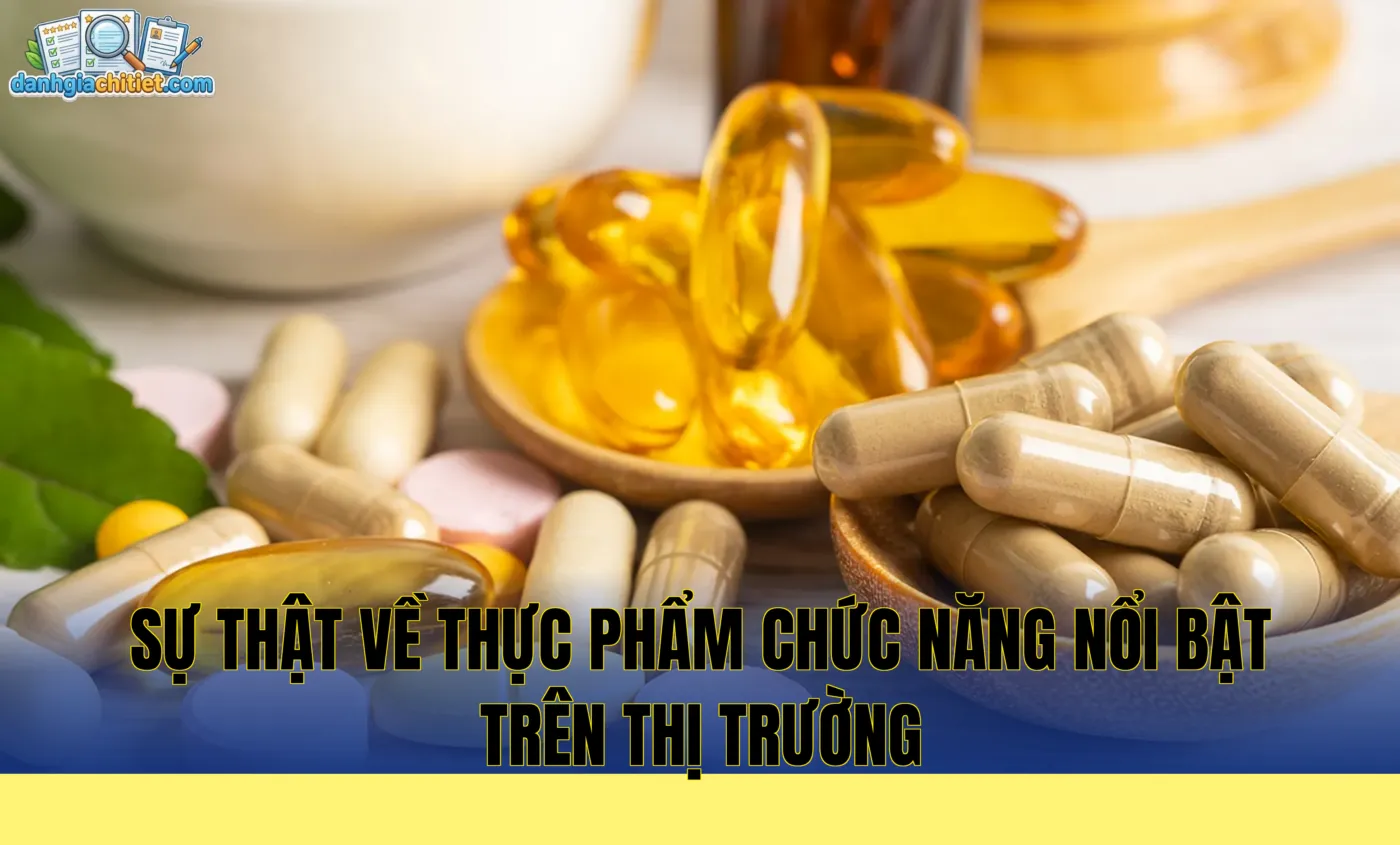 Sự thật về thực phẩm chức năng nổi bật trên thị trường