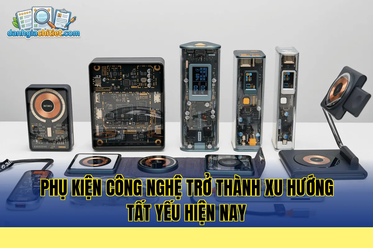 phụ kiện công nghệ trở thành xu hướng tất yếu hiện nay