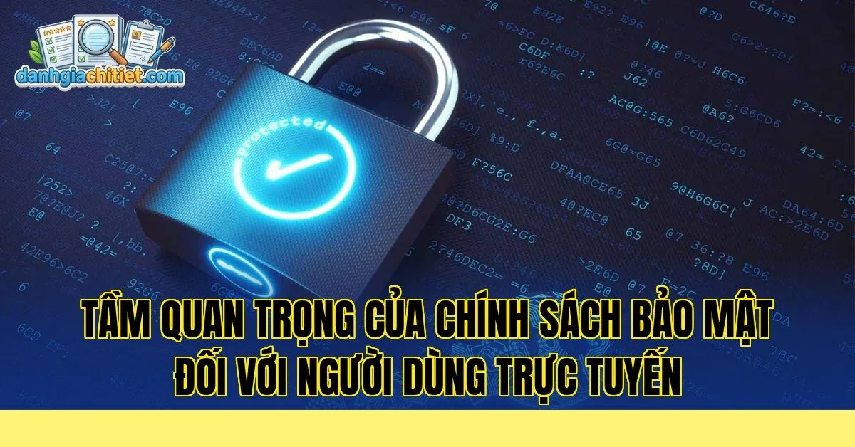tầm quan trọng của chính sách bảo mật đối với người dùng trực tuyến