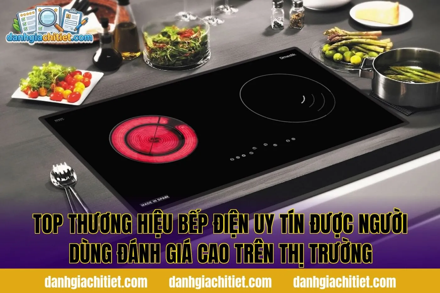 Top thương hiệu bếp điện uy tín được người dùng đánh giá cao trên thị trường