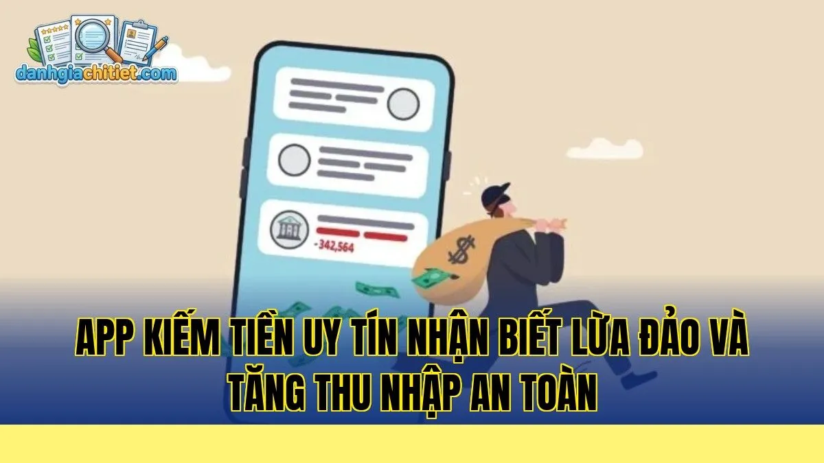 app kiếm tiền uy tín nhận biết lừa đảo và tăng thu nhập an toàn