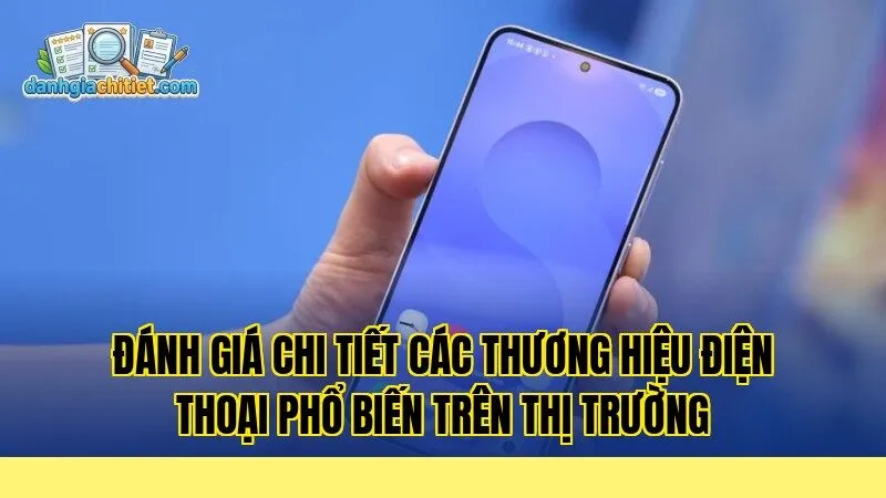 đánh giá chi tiết các thương hiệu điện thoại phổ biến trên thị trường