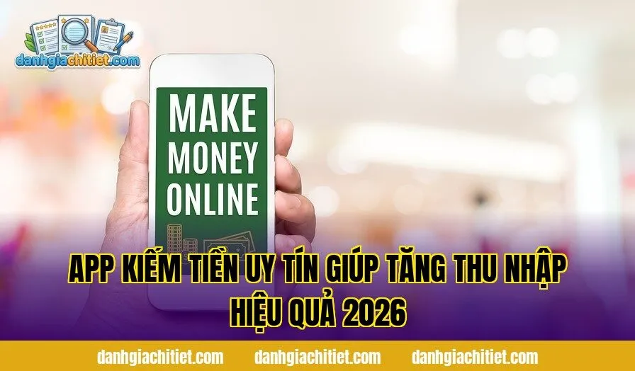 App Kiếm Tiền Uy Tín Giúp Tăng Thu Nhập Hiệu Quả 2026