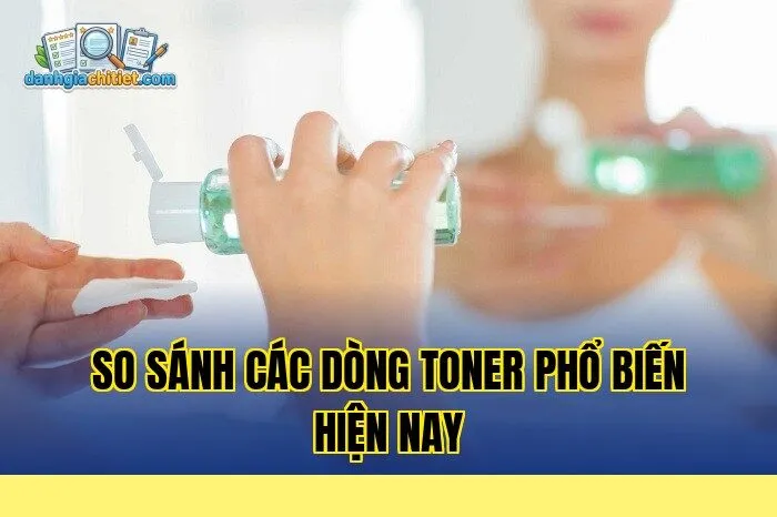 So sánh các dòng toner phổ biến hiện nay