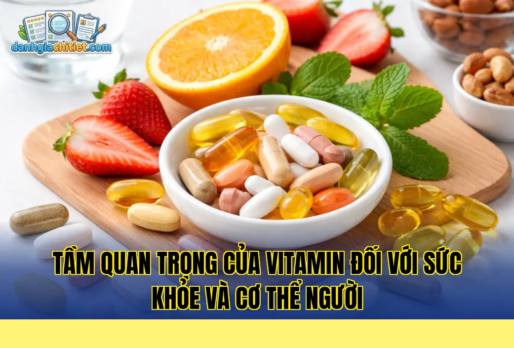 tầm quan trọng của vitamin đối với sức khỏe và cơ thể người