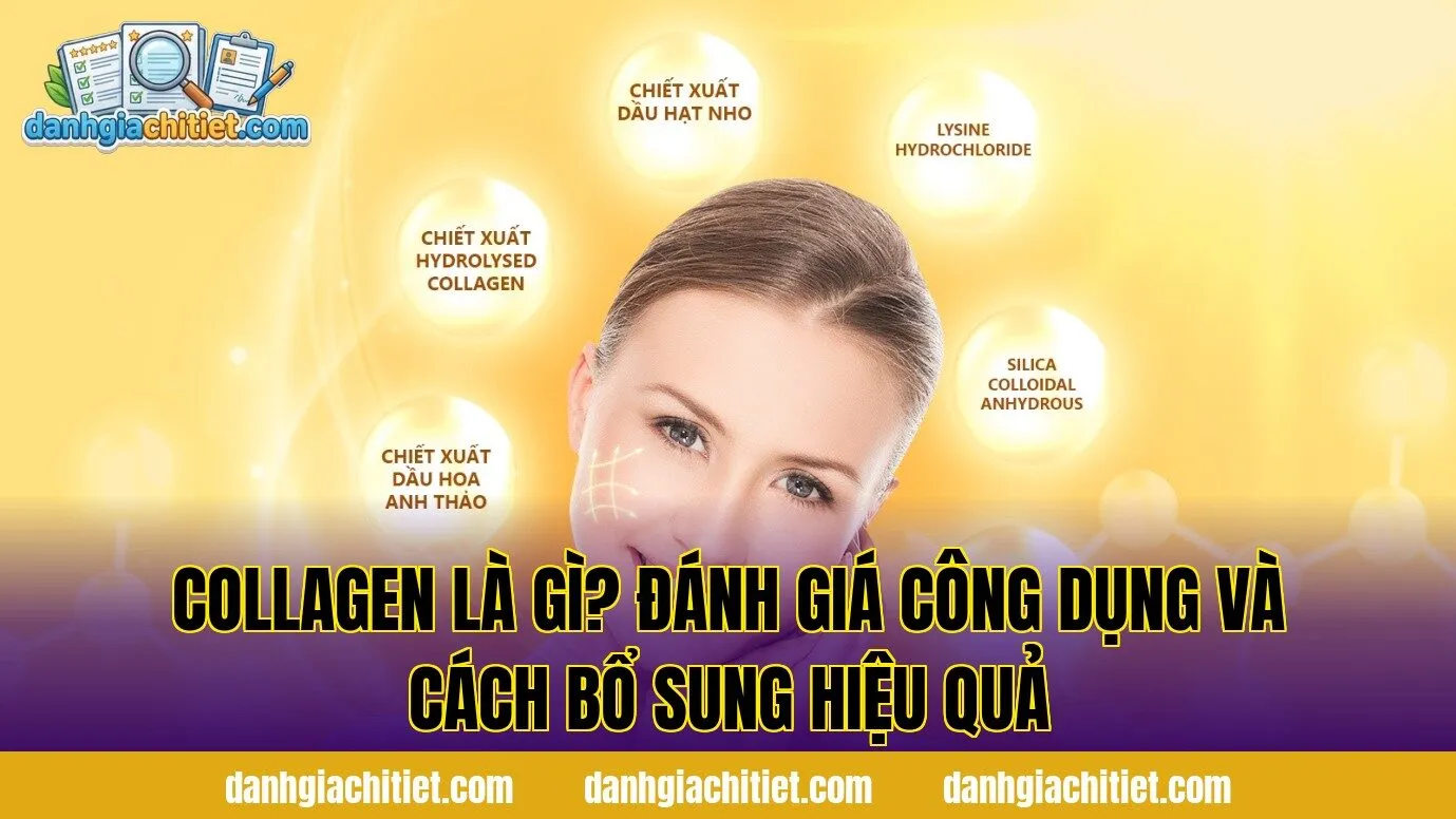 Collagen Là Gì? Đánh Giá Công Dụng Và Cách Bổ Sung Hiệu Quả