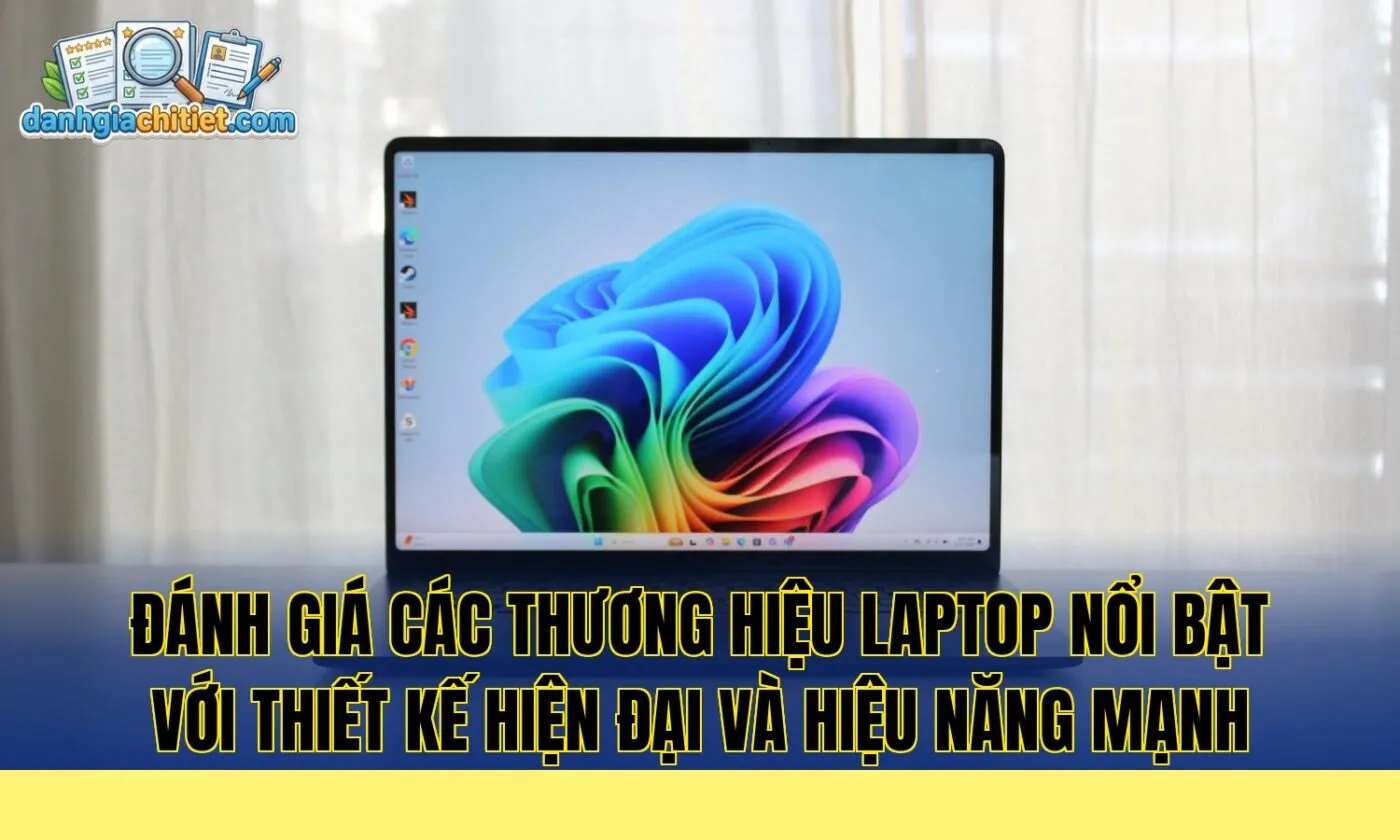 đánh giá các thương hiệu laptop nổi bật với thiết kế hiện đại và hiệu năng mạnh