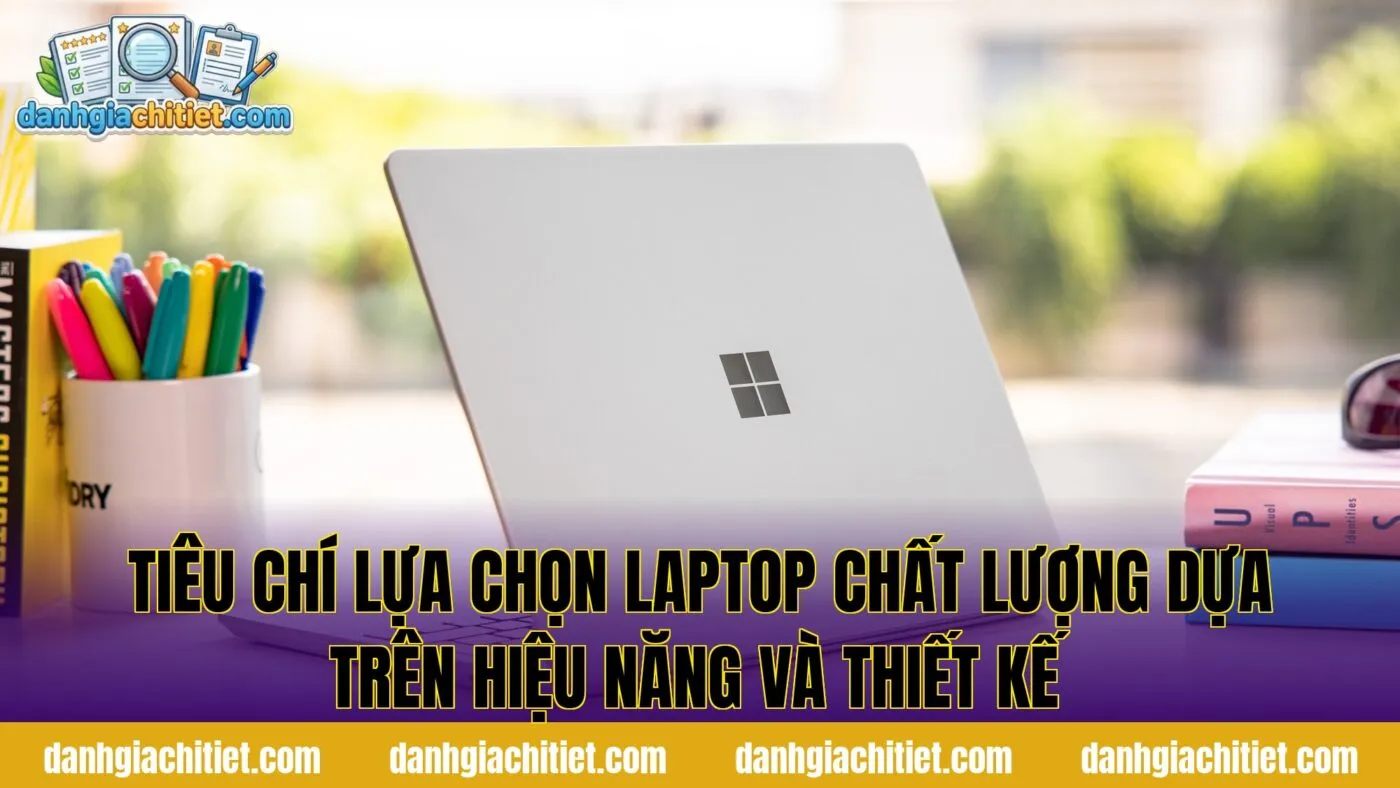 Tiêu chí lựa chọn laptop chất lượng dựa trên hiệu năng và thiết kế