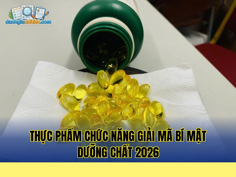Thực phẩm chức năng giải mã bí mật dưỡng chất 2026