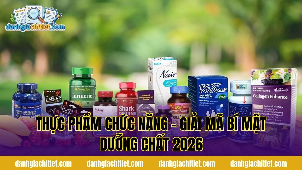 Thực Phẩm Chức Năng - Giải Mã Bí Mật Dưỡng Chất 2026