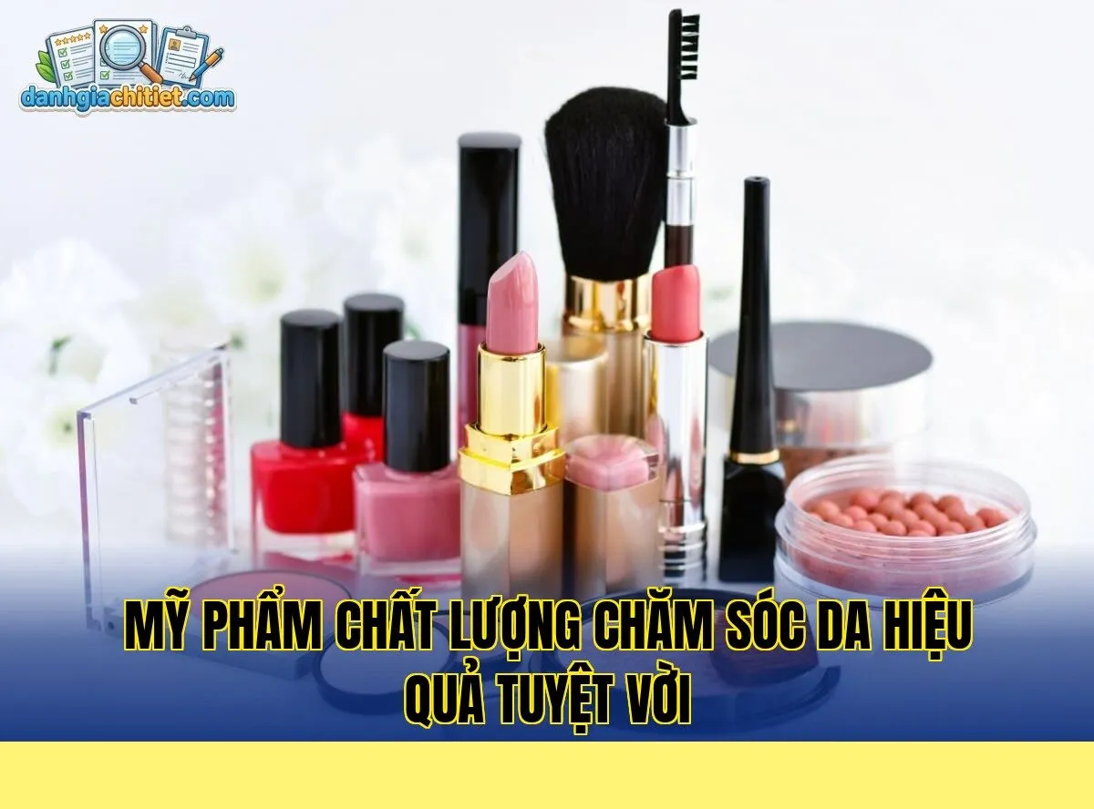 Mỹ phẩm chất lượng chăm sóc da hiệu quả tuyệt vời