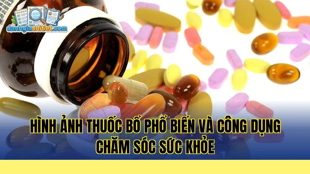 Hình ảnh thuốc bổ phổ biến và công dụng chăm sóc sức khỏe