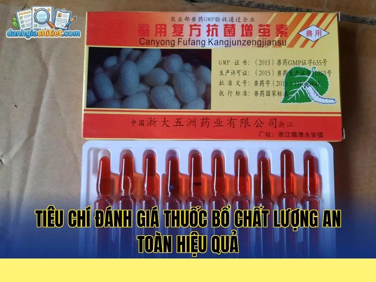 Tiêu chí đánh giá thuốc bổ chất lượng an toàn hiệu quả
