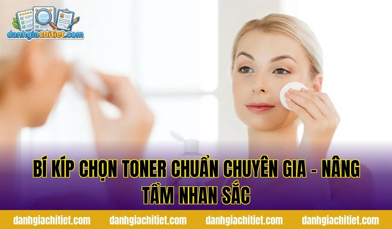 Bí Kíp Chọn Toner Chuẩn Chuyên Gia – Nâng Tầm Nhan Sắc