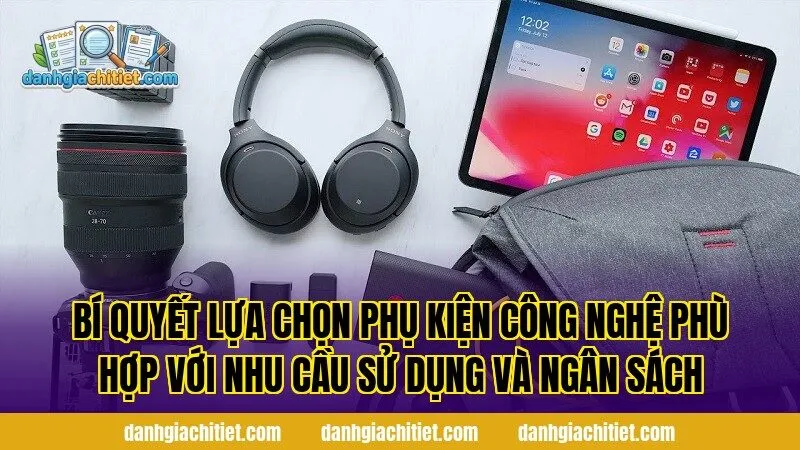 Bí quyết lựa chọn phụ kiện công nghệ phù hợp với nhu cầu sử dụng và ngân sách
