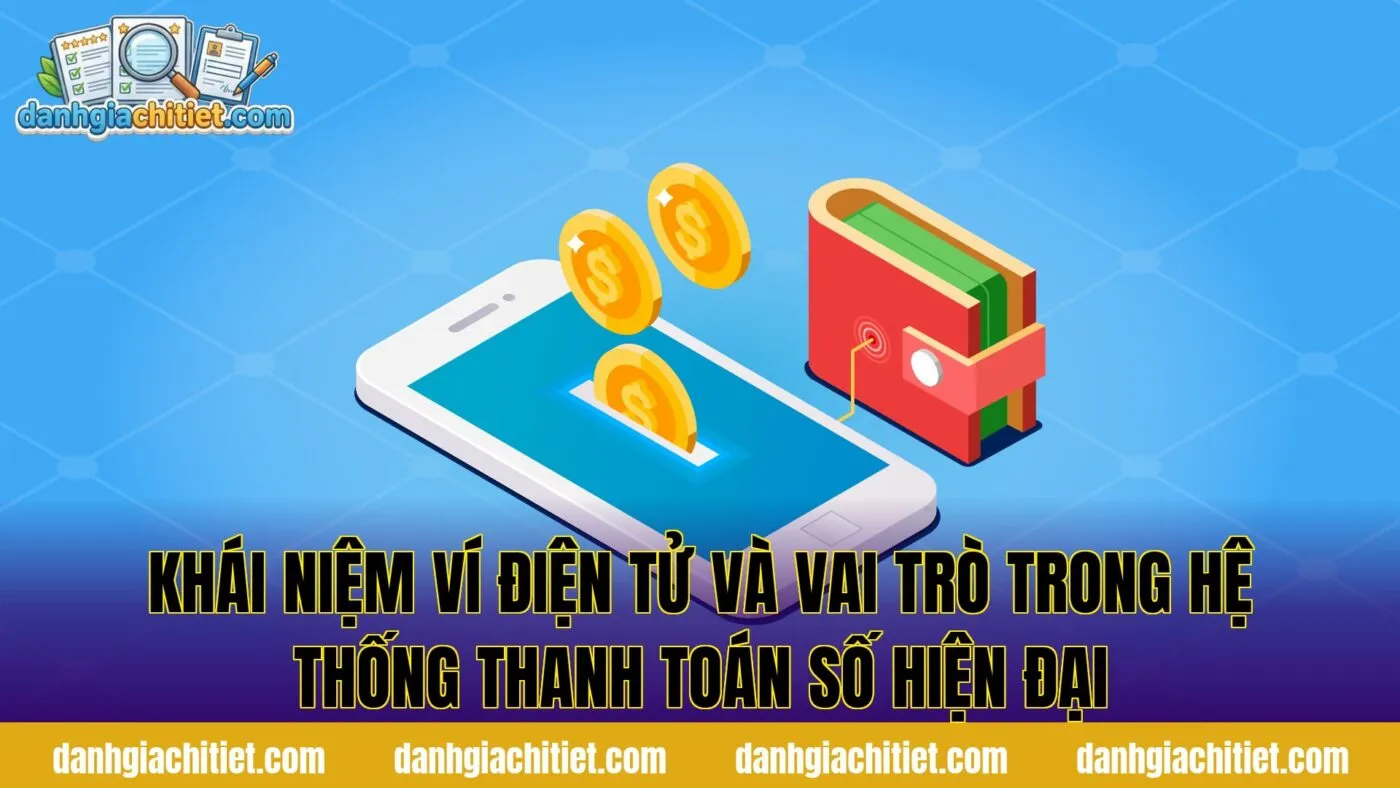 Khái niệm ví điện tử và vai trò trong hệ thống thanh toán số hiện đại