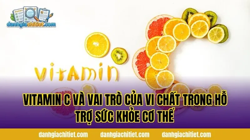 Vitamin C và vai trò của vi chất trong hỗ trợ sức khỏe cơ thể